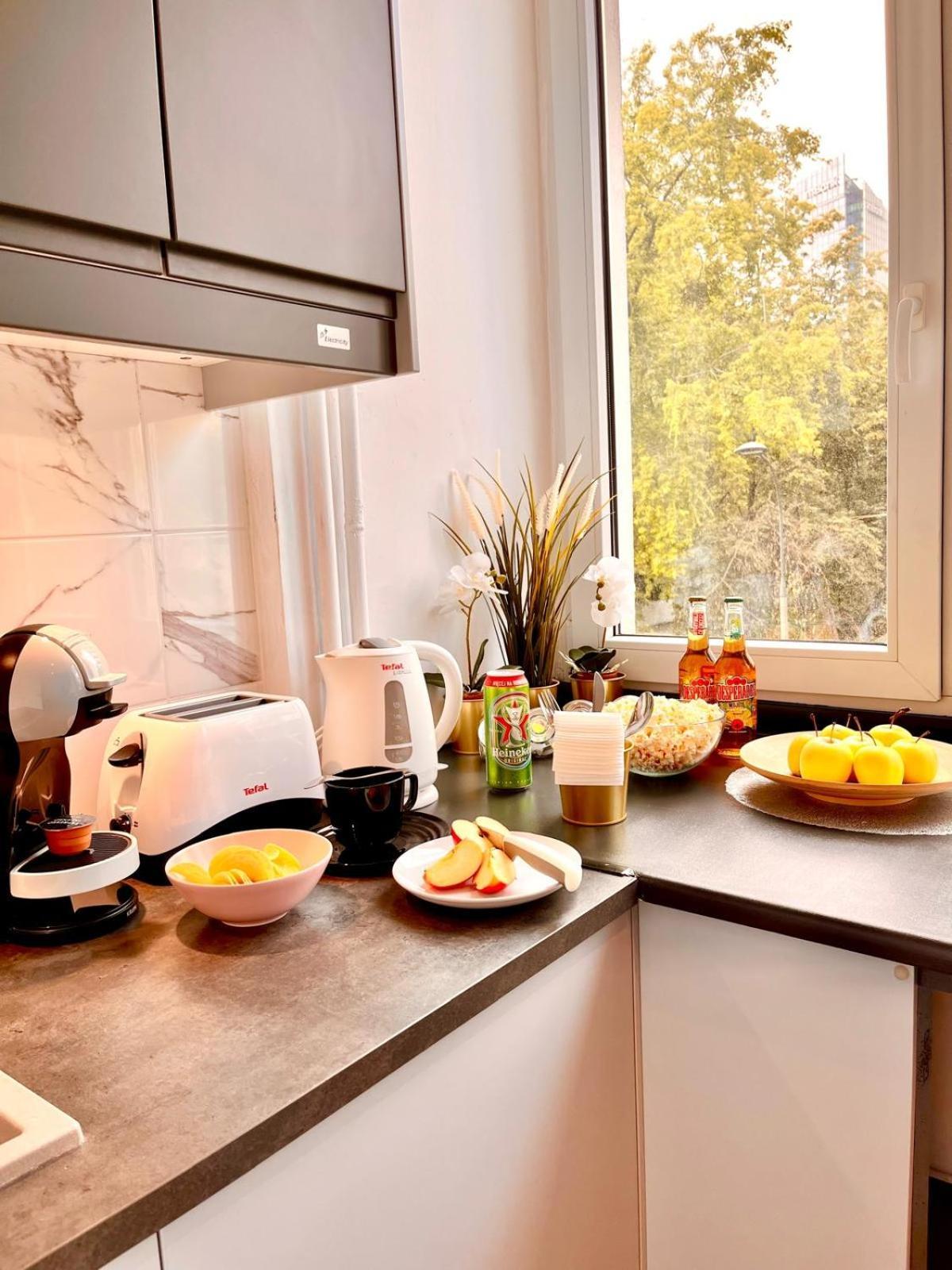 Petit 1 Bed Room Condo Warszawa Center Exteriör bild